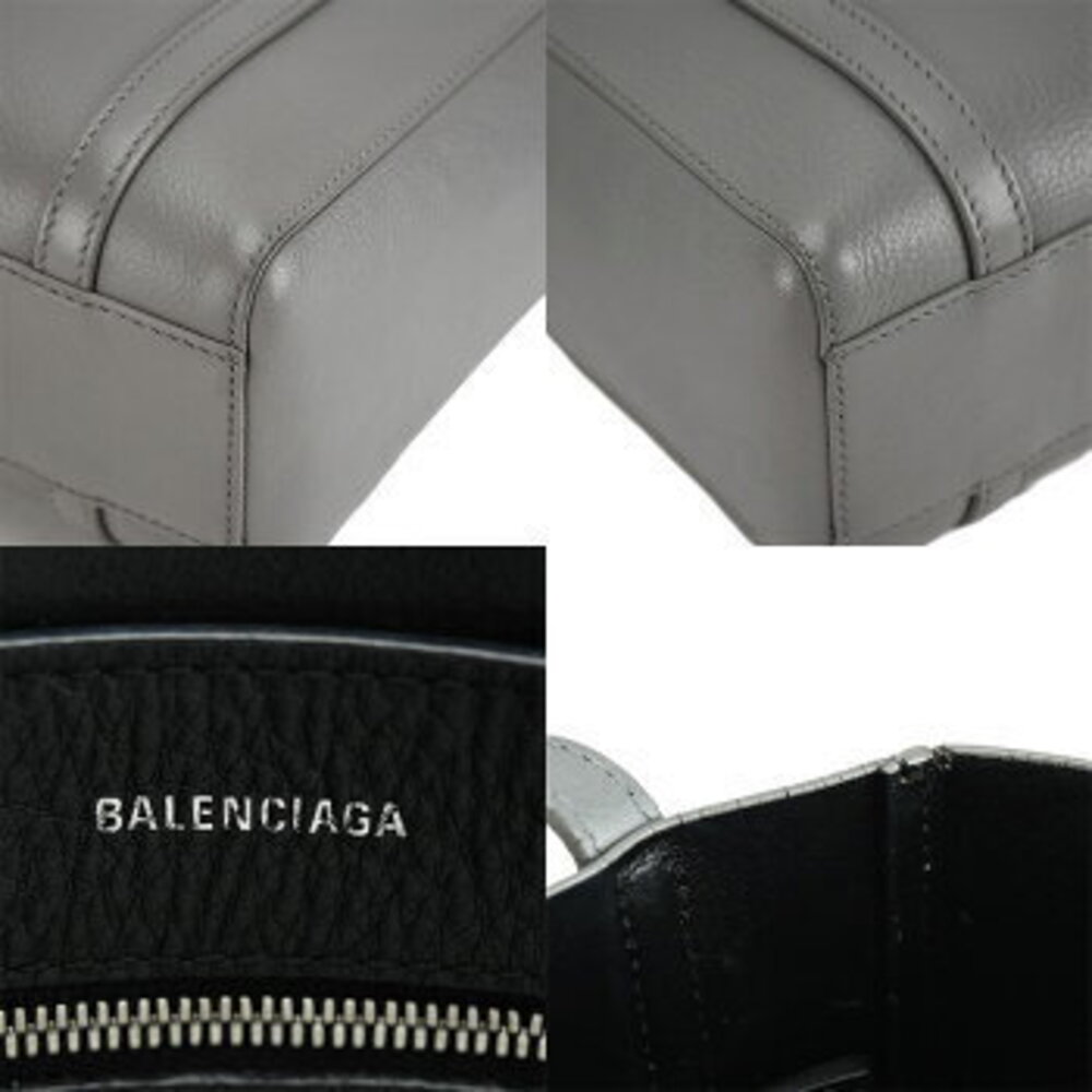 Balenciaga Everyday Tote XXS handbag gray leather shoulder bag - Picture 9 of 10